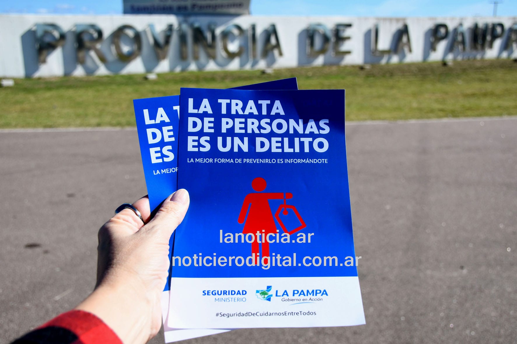 Unidos contra la Trata de Personas: Jornada de Sensibilización en el Autódromo de La Pampa