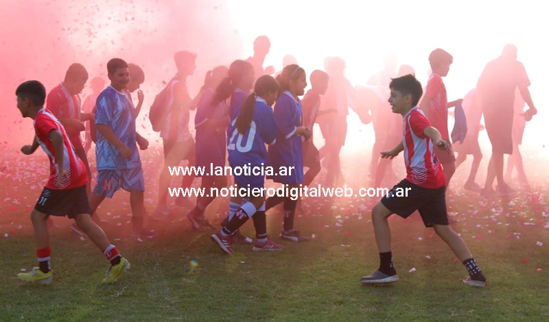 Acto Inaugural del torneo de fútbol infantil Rufino Abalo  